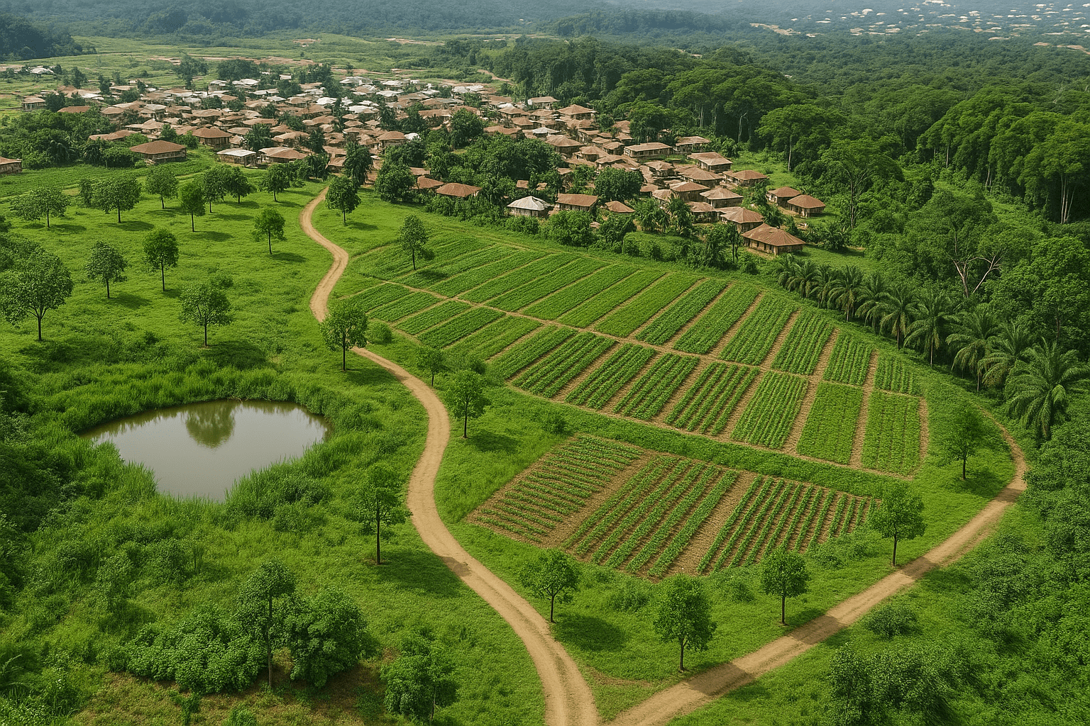 After: Severe Land Scarring